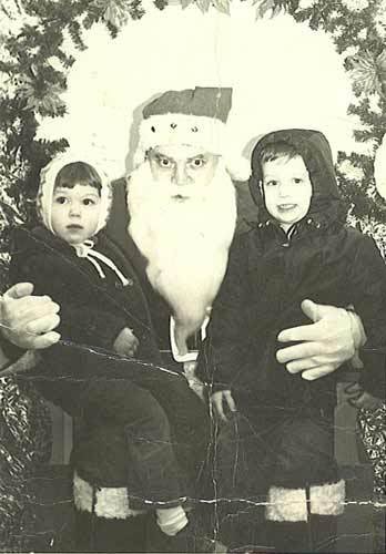 Photographic proof that Santa is is a creepy dude who shouldn't be allowed anywhere near kids.