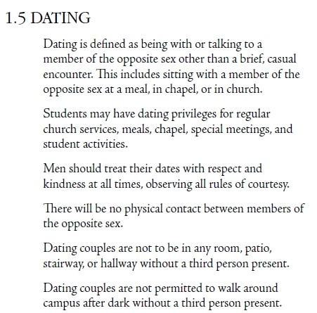 Dating Rules: Crown