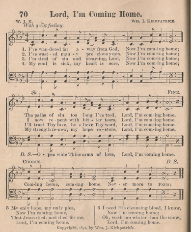 I think the choir instrucitons on this one read "sing like your best friend just died."