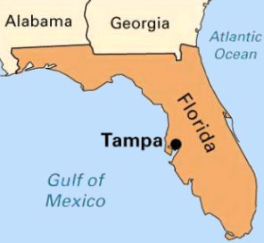 Back to the land where the water is blue and mosquitos are ginormous